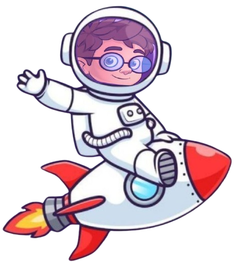 Ray on a rocket